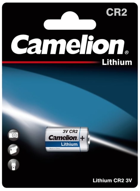 

Батарейка Camelion Lithium CR2 BL-1 CAMELION 2743 (CR2-BP1, батарейка фото,3В), Lithium CR2 BL-1