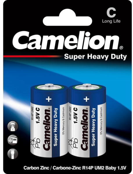 фото Батарейка  Camelion Blue R14 BL-2 в Казани