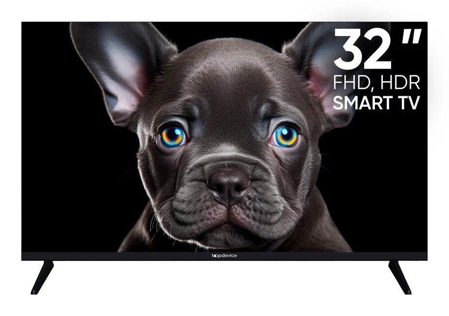 

Телевизор TopDevice TDTV32CS08F_BK 32"/FHD/VA/Smart SBER/Голосовой пульт/1-8 Гб/BT/60Гц/черный, TDTV32CS08F_BK