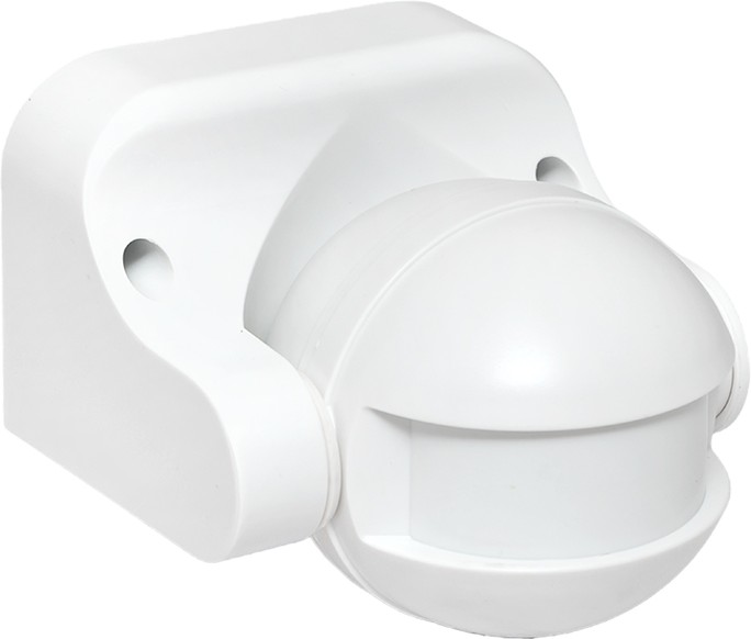 

Датчик движения микроволновый EKF dd-mw-702 белый 1200Вт 180гр. до 15м IP44 MW-702, dd-mw-702