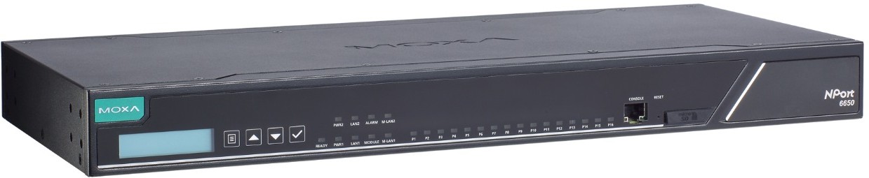 Преобразователь,MOXA,NPort 6650-8-2AC-G2-T