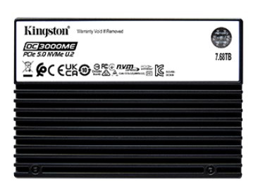 Изображение товара Накопитель SSD Kingston SEDC3000ME/7T6 7680 ГБ для рабочих станций и серверов