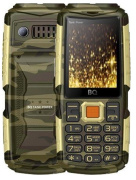 фото Мобильный телефон BQ 2430 Tank Power Camouflage+Gold