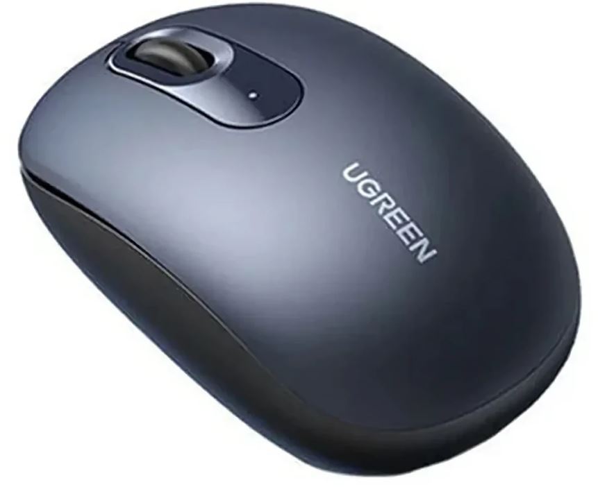 

Мышь Wireless UGREEN HM102 75991_ Multi-mode Wireless Mouse BT&GHz. Цвет: синий (75991), HM102