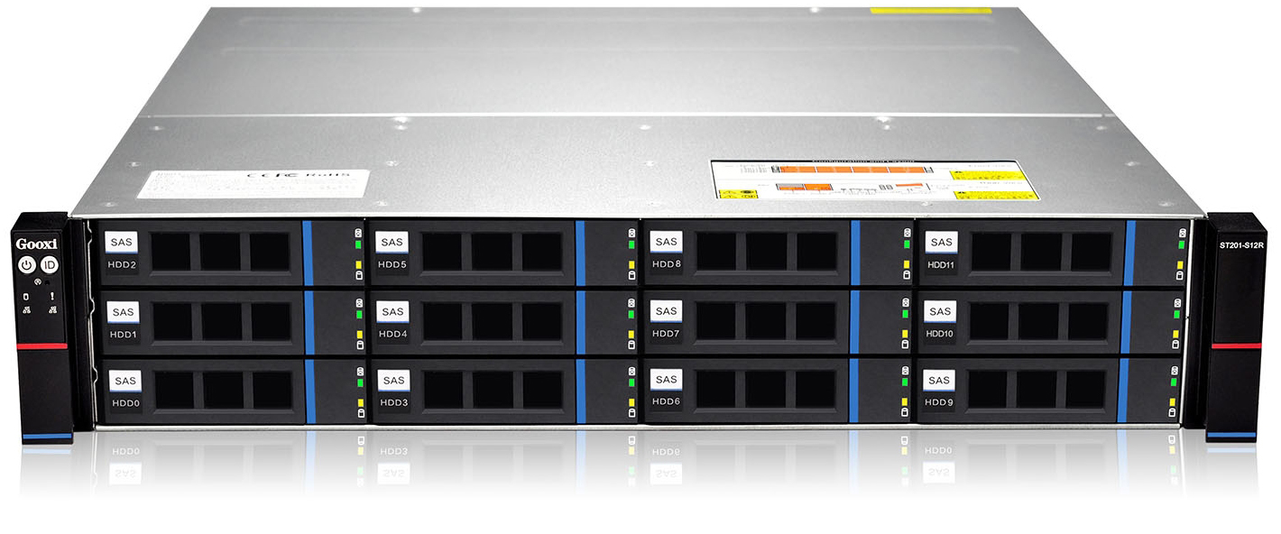 

Корпус серверный Gooxi ST201-S12REJ (LGA1151, 4*DDR4 (2400), 12* 3.5”/2.5", 2*2.5" SATA HS, M.2, 2*PCIE, 4*Glan, IPMI lan, 2*USB 3.0, 2*550W), ST201-S12REJ