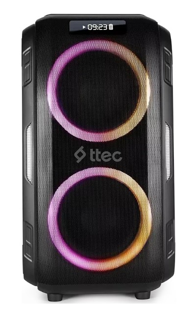 

Портативная акустика TTEC 2BH11S беспроводная, Carnival Pro 120W, BT, цвет: черный, 2BH11S