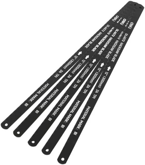 Изображение товара Набор полотен Deli DL4673 по металлу для ножовки 24 TPI биметалл