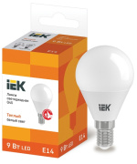 фото Лампа IEK LLE-G45-9-230-30-E14