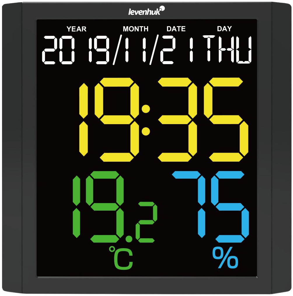 

Термогигрометр Levenhuk Wezzer PLUS LP10 78891, Wezzer PLUS LP10