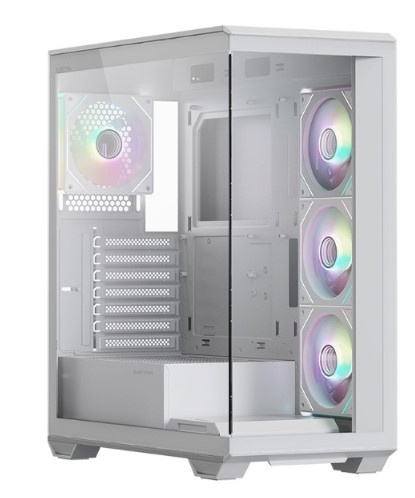 Изображение товара Компьютерный корпус Xastra Q600 с стеклянной боковой панелью и вентиляторами