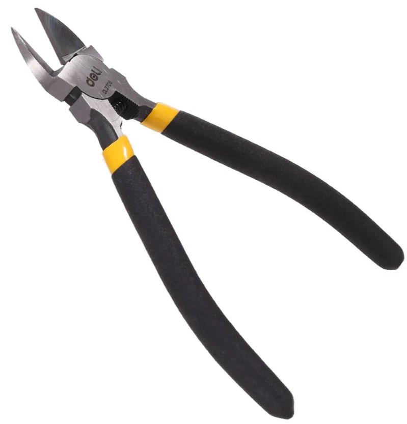 

Бокорезы Deli DL2706 160мм, сталь 55С, противоскользящая ручка, DL2706