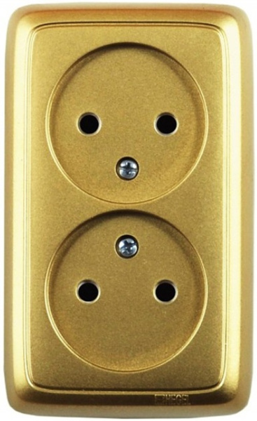 Изображение товара Розетка без заземления HEGEL РА16-143-07