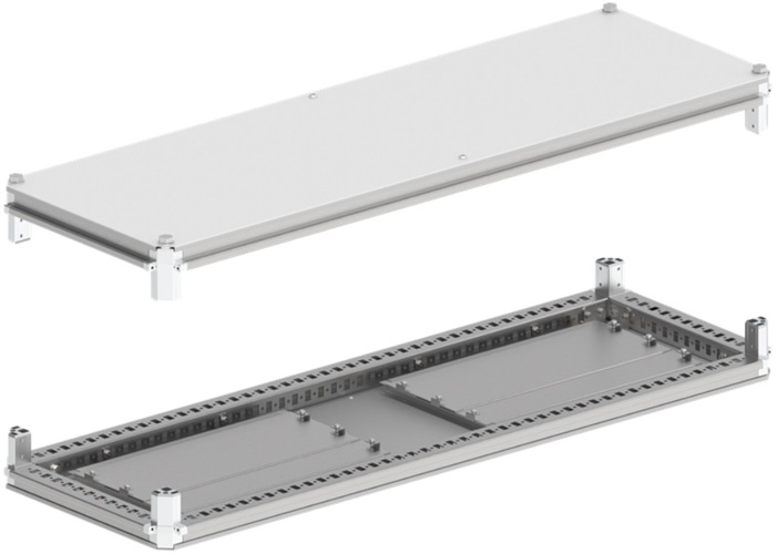 

Крыша IEK YKM40D-FO-KO-120-040-54 FORMAT и основание 1200х400мм IP54, YKM40D-FO-KO-120-040-54