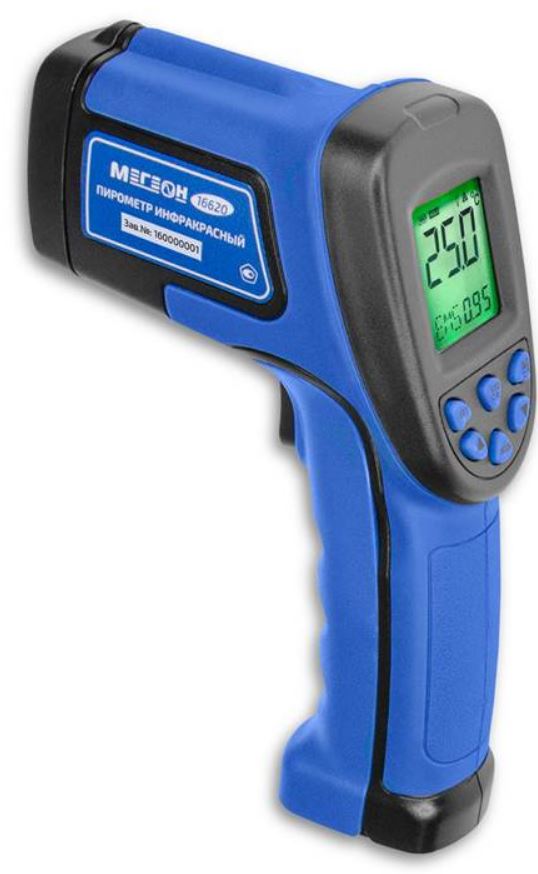 

Пирометр МЕГЕОН 16620 инфракрасный, 16620