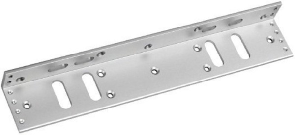 Изображение товара Кронштейн для электромагнитных замков Smartec ST-EL324BL-SL алюминий L-образное крепление