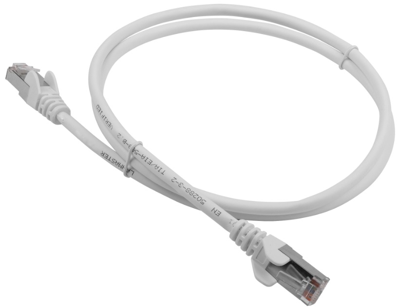 фото Кабель патч-корд F/UTP 5e кат. 15м.  Lanmaster LAN-PC45/S5E-15-WH