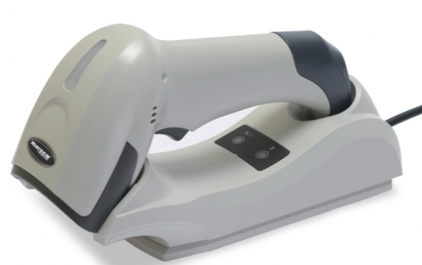 Сканер штрих-кодов Mertech CL-2310 HR BLE Dongle P2D Mertech 4239 USB white + Зарядно-коммуникационная подставка настольная