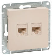 фото Розетка компьютерная  EKF UP1-SOI-RJ45-5
