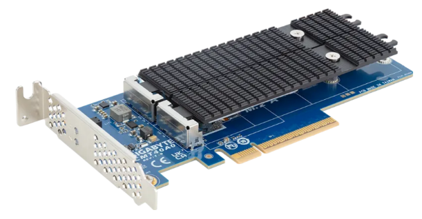 

Плата расширения GIGABYTE CMT40A0 M.2 Expansion - 2*Gen5 NVMe - 2280/22110 cards, CMT40A0