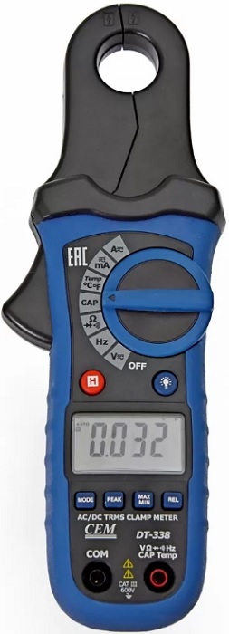 

Токоизмерительные клещи CEM DT-338 CEM 482360, DT-338