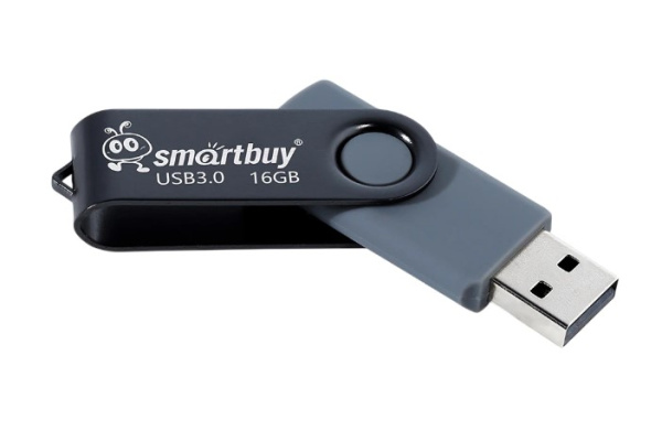 Изображение товара SmartBuy SB016GB3TWK - USB 3. 0 флешка 16 ГБ, серый