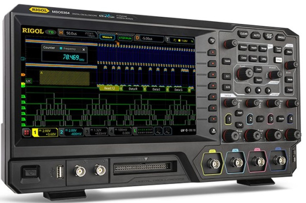 Изображение товара Осциллограф Rigol MSO5102 с полосой пропускания 100 МГц и 2 каналами