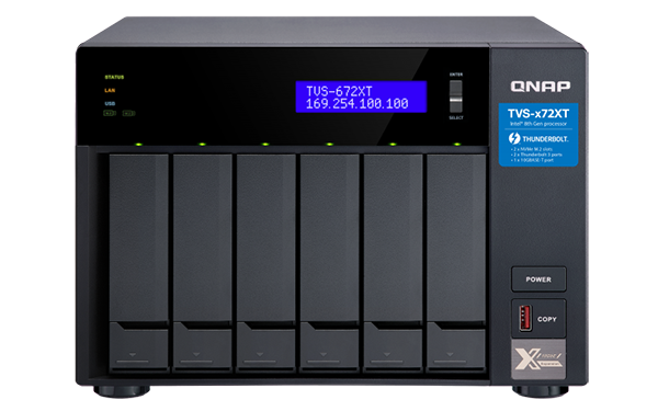 фото Сетевой накопитель  QNAP TVS-672XT-i3-8G в Уфе