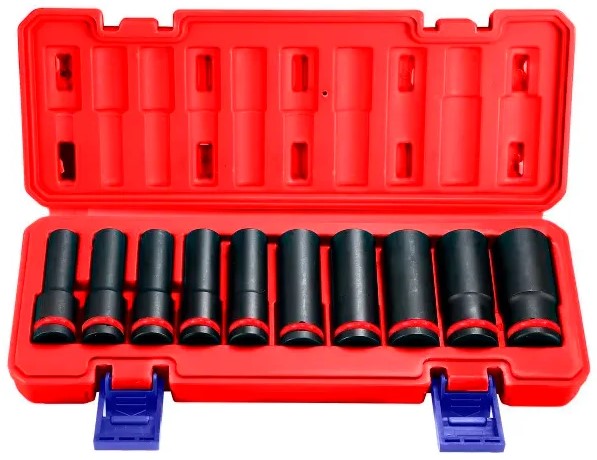 

Набор EMTOP EMSS12102L удлинненых ударных торцевых головок (1/2", 10 шт, 10-24мм), EMSS12102L