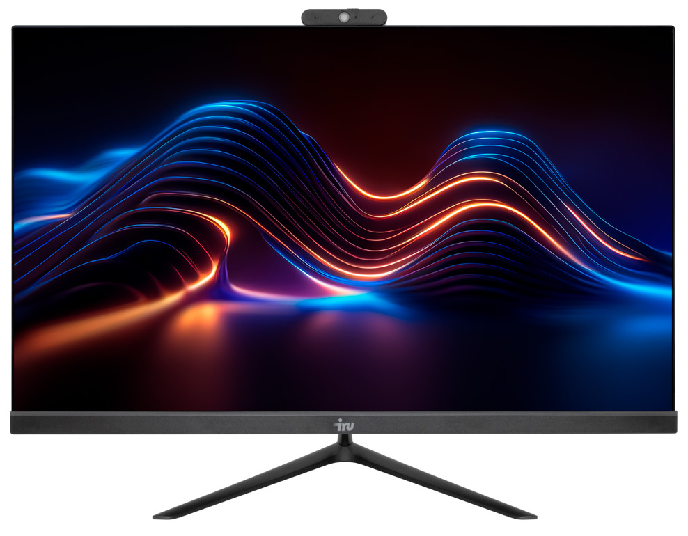 

Моноблок 27'' iRu Office 27IH5P 1865960 i5 11400/8GB/256GB SSD/UHD graphics 730/1920x1080/GbitEth/WiFi/BT/cam/120W/DOS/черный, Office 27IH5P