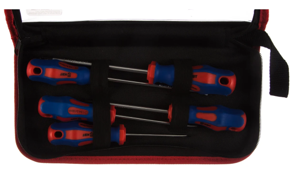 Изображение товара Набор отверток КВТ 77406 5 шт для слесарных работ надежный инструмент