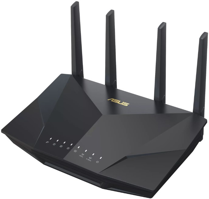 

Маршрутизатор ASUS 90IG0860-MO9B00 RT-AX5400 AX5400 Dual Band WiFi 6 (802.11ax) Extendable Router, AiProtection Pro Network Sec, 90IG0860-MO9B00