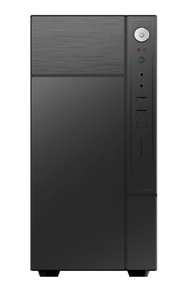 Корпус mATX Foxline FZ-017 без БП, 2*USB 2.0