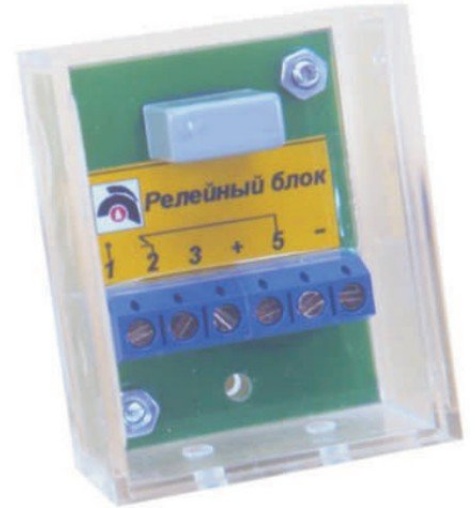 Реле Эпотос РБ (для УСП 101-Р, УПСА, УРПА) контроля срабатывания УСП-101Э; U-сраб.2...3.5В; 1 релейный выход (НЗ/НР), U-коммут.30В, I-коммут.500мА; t-