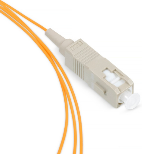 Изображение товара Пигтейл Cabeus PT-SC-62.5 оптический монтажный короткий для телекоммуникаций