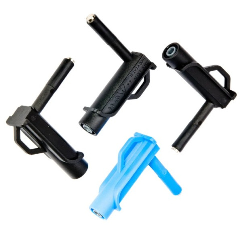 Изображение товара Соединитель Sonel AM-4 Г-образный токопроводящий в изоляции из пластика