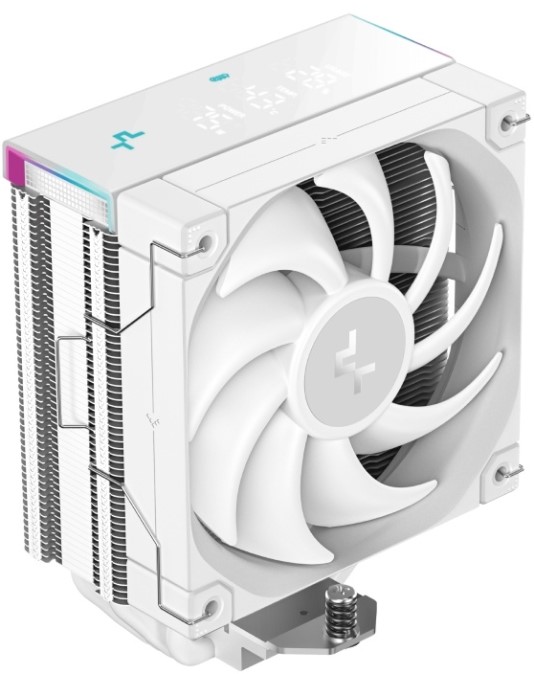 

Кулер Deepcool AK400 Digital Pro Wh LGA1200/1700/1851/AM4/AM5 (TDP 220W, 120mm, 500-1750rpm, 60.89CFM, 25dBa), AK400 Digital Pro Wh