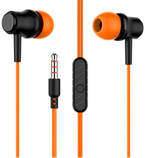 Изображение товара Наушники More Choice G16 внутриканальные проводные с микрофоном яркий дизайн