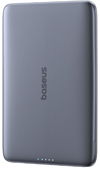 

Аккумулятор внешний Baseus PicoGo AM41 Ultra-Slim Magnetic P1007680C813-00 5000mAh 20W Space Grey, PicoGo AM41 Ultra-Slim Magnetic