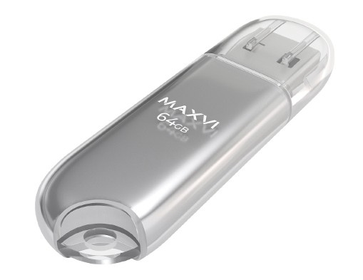 Изображение товара Накопитель USB 2.0 64GB MAXVI P1 компактный флеш-накопитель для хранения данных
