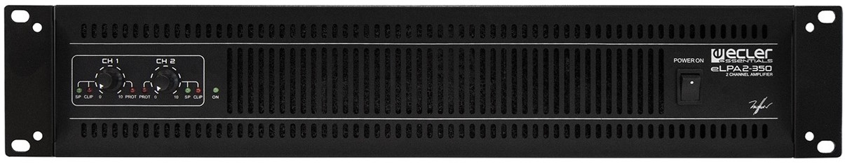 

Усилитель мощности Ecler eLPA2-350 2x280 Вт – 4 Ом, 2x200 Вт – 8 Ом, 1х560 Вт – 8Ом Ecler, eLPA2-350