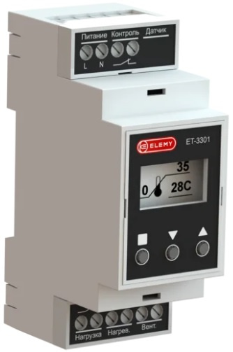 Изображение товара Термостат ELEMY ET-3301 для телекомуникационных шкафов