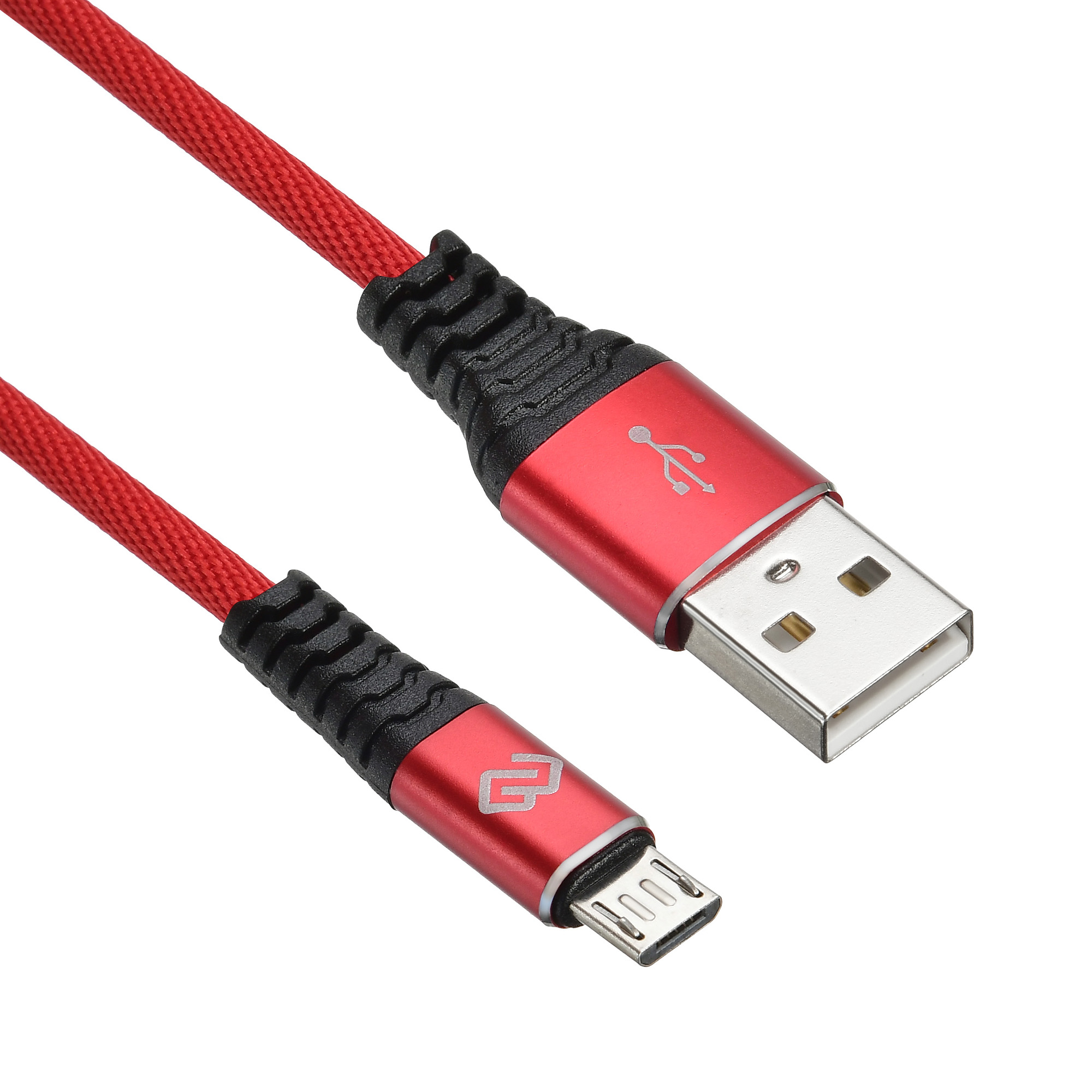 

Кабель интерфейсный Digma 1080371 USB (m)-micro USB (m) 1.2м красный, 1080371