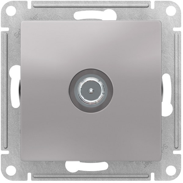 

Розетка Schneider Electric ATN000392 AtlasDesign, TV, проходная, 4DB, механизм, алюминий, ATN000392