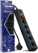 фото Сетевой фильтр  TOKOV ELECTRIC TKE-C06-SF5-3-ZV