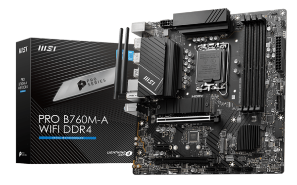 фото Материнская плата mATX MSI PRO B760M-A WIFI в Нижнем Новгороде