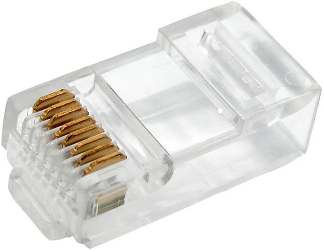 

Коннектор Rexant 06-0081-A2 сетевой LAN на кабель, штекер 8Р8С (Rj-45), под обжим (2шт.), 06-0081-A2