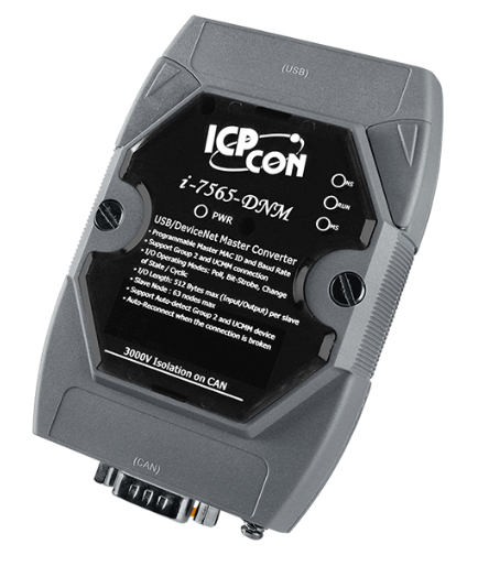 

Преобразователь ICP DAS I-7565-DNM-G CR CR USB/DeviceNet Master communication Converter with D-sub 9-pin connector, I-7565-DNM-G CR