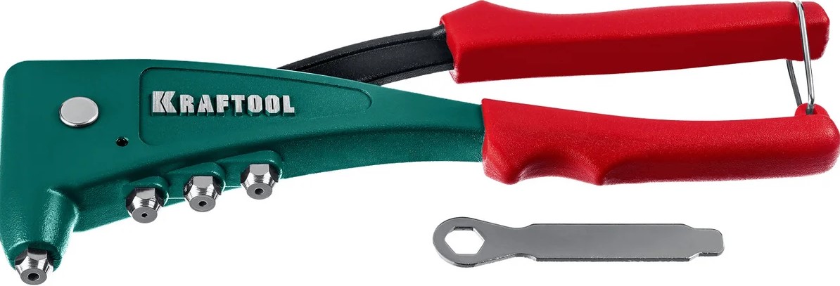 

Заклепочник Kraftool X-5F 31173-H6_z01 Kraftool литой в кейсе, удержание заклепки, 2.4 - 4.8мм., X-5F