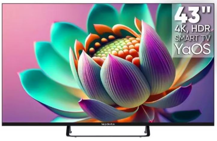 

Телевизор TopDevice TDTV43CS07U_WE 43"/UHD/VA/Smart YaOS/1.5-8ГБ/BT/белый, TDTV43CS07U_WE