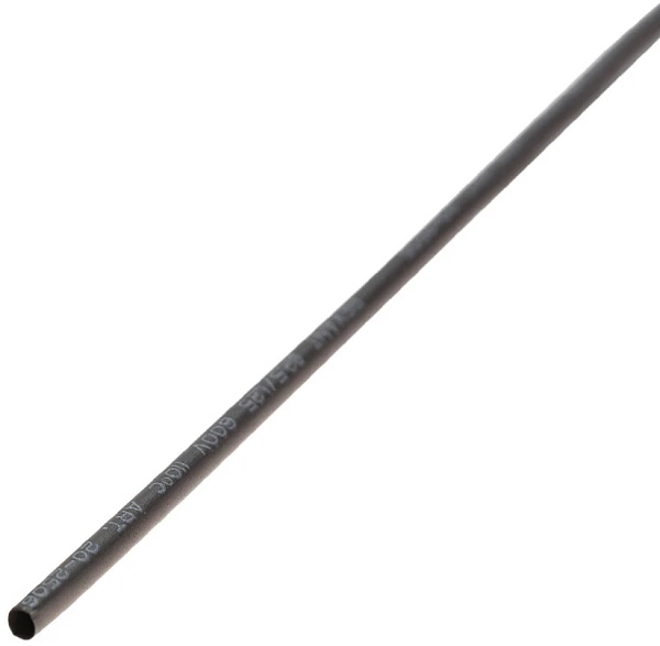 

Термоусаживаемая трубка Rexant 20-2506 ТУТ нг 2,5/1,25мм, черная (упак. 50 шт. по 1м), 20-2506